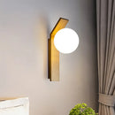 Milk Glass Wall Sconce