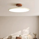 Modern wood and white nordic ceiling light living room dimmable