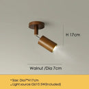 Modern wood three light adjustable gu10 led ceiling lamp kitchen