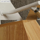 Modern wood trapezoid wall sconce bedroom direct wired light