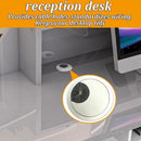 Wooden Reception Desk With Lockable Drawer 63 Inch Office Lobby Counter