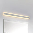 Modern yellow and gray led white light strip bathroom vanity fixture