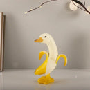 DecorBites™ Banana Balloon Dog Sculpture - Modern Pop Art Resin Statue for Home Decor