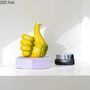 DecorBites™ Banana Fist Thumbs-up Resin Statue Desk Ornament for Room Decor