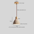 Modern yellow travertine led pendant lights for kitchen island