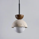 Modern yellow travertine led pendant lights for kitchen island