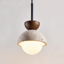 Modern yellow travertine led pendant lights for kitchen island