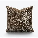 Modern zebra pattern black & cream pillow cover living room decor