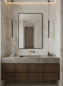 Black Framed Mirror - Rectangular Wall Mirror