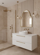 Brass Arch Mirror