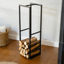 Modern Metal Log Holder