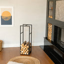 Modern Metal Firewood Rack