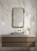 Handmade Silver Metal Rectangle Wall Mirror