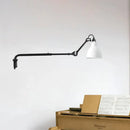 DecorBites™ Modernist Metallic Bowl Wall Sconce with 1 Light - Black/White Fixture for Bedroom Lighting