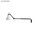 DecorBites™ Modernist Metallic Bowl Wall Sconce with 1 Light - Black/White Fixture for Bedroom Lighting