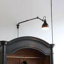 DecorBites™ Modernist Metallic Bowl Wall Sconce with 1 Light - Black/White Fixture for Bedroom Lighting