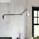 DecorBites™ Modernist Metallic Bowl Wall Sconce with 1 Light - Black/White Fixture for Bedroom Lighting