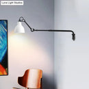 DecorBites™ Modernist Metallic Bowl Wall Sconce with 1 Light - Black/White Fixture for Bedroom Lighting