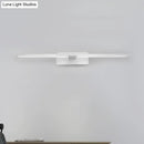 Modernist silver metal wall sconce lamp – living room led light