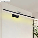 Modernist wall light with crystal led detail – bedroom vanity sconce