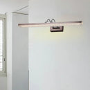 Modernist wall light with crystal led detail – bedroom vanity sconce