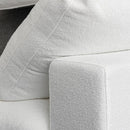 Modular Sectional Sofa with Storage Ottoman and Washable Covers