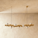 Molecules Chandelier