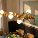 Molecules Chandelier