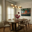 Molecules Chandelier