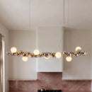 Molecules Chandelier