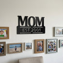 Custom Metal Wall Art - Personalized Mother's Day Name Sign