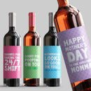 Moms Baby Wine Label Set