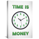 Money Clock Canvas