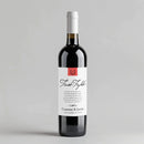 Monogram Fight Milestone Wine Label