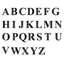 Monogram w Address Sign