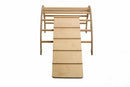 Climbing Arch / Rocker with 2 Ramps and Pillow / 4 Pieces Set