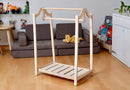 Wooden Kids Clothing Rack
