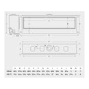 Montigo DelRay Full Load Direct Vent Linear Natural Gas Fireplace With Remote Controlled Fans [DRL36/48/7213NI-2] (SAK56384)