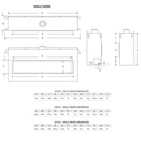 Montigo Distinction 48-Inch Single Sided Linear Direct Vent Natural Gas Fireplace [D4815NI-2] (SAK48267)