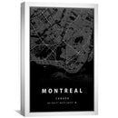 Montreal Black Canvas