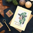 Moo-Rry Christmas Counted Cross Stitch Kit by Bothy Threads XMAS67