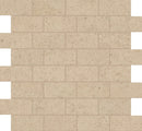 Mood Biscuit Mosaic J Limestone Look Porcelain Mosaics 12x12