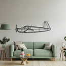 M20E Metal Aircraft Wall Art - NCP0105