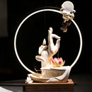 Moonlit Incense Burner Table Lamp