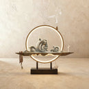 Moonlit Incense Burner Table Lamp