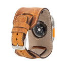 Moorcroft Cuff Leather Bands for Apple Watch
