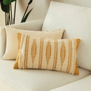 Moroccan geometric cream & mustard cushion cover set living room