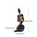 DecorBites™ Black Women Resin Art Figures for Home Decor and Statues