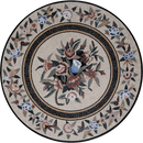 A Floral Maze - Flower Mosaic Medallion