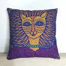 Mosaic eye cotton pumpkin pillowcase living room decor
